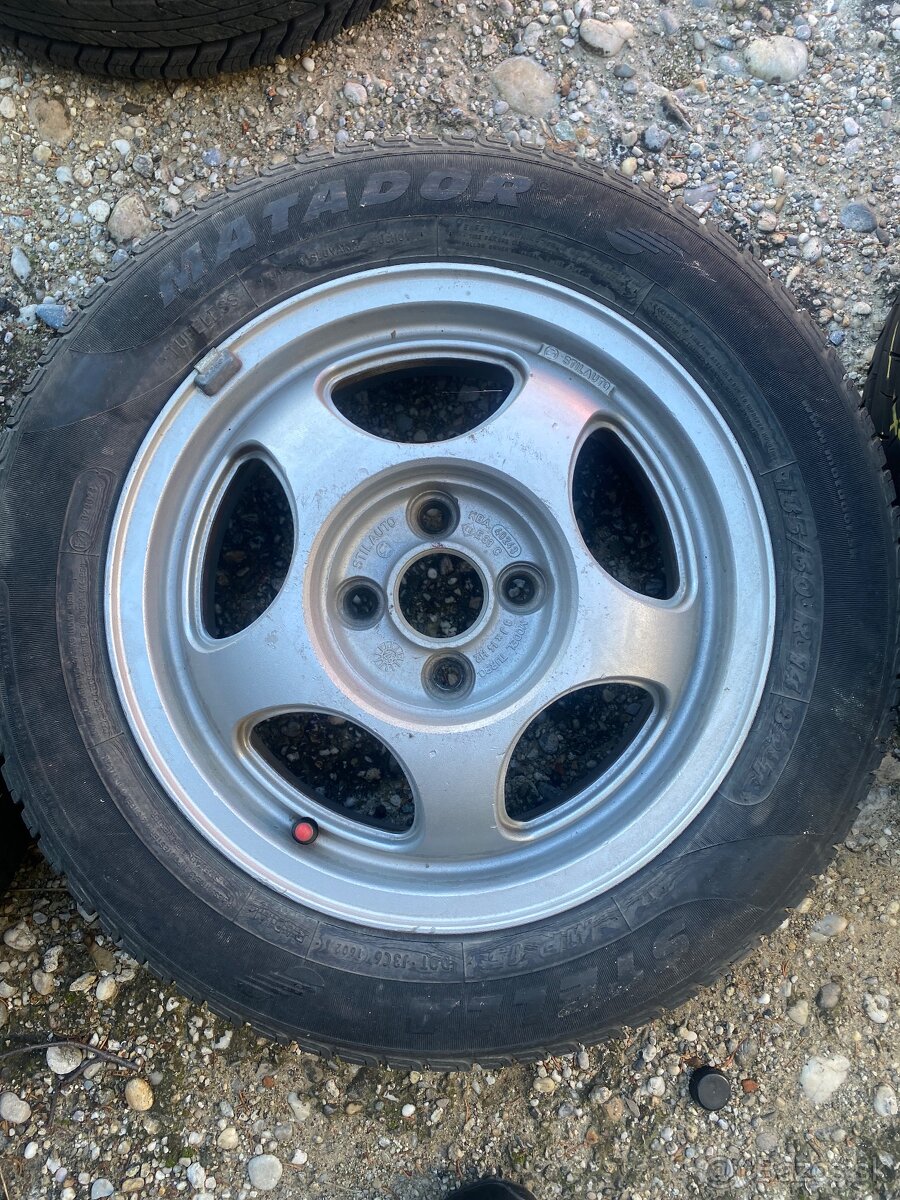 Predám 4 alu disky 6Jx14H2 Stilauto - 2