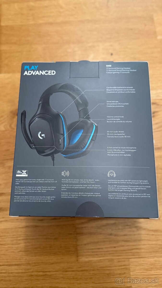 Logitech G432 7.1 Surround Sound Gaming Headset - 2