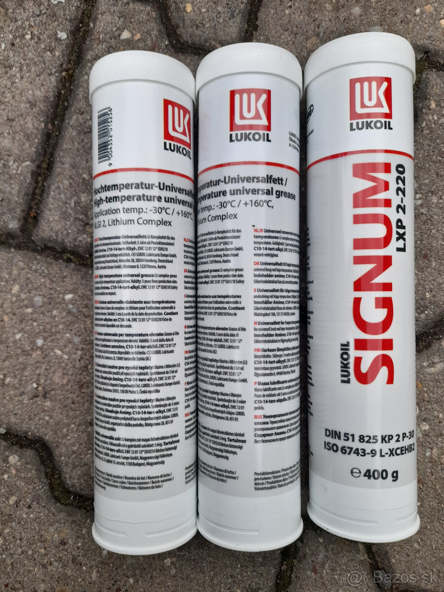 mazivo modré Lukoil EPX2 kartuše 400g - 2