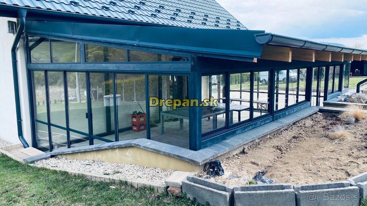 Zasklievanie teras / Zasklenie altanku ... - 2