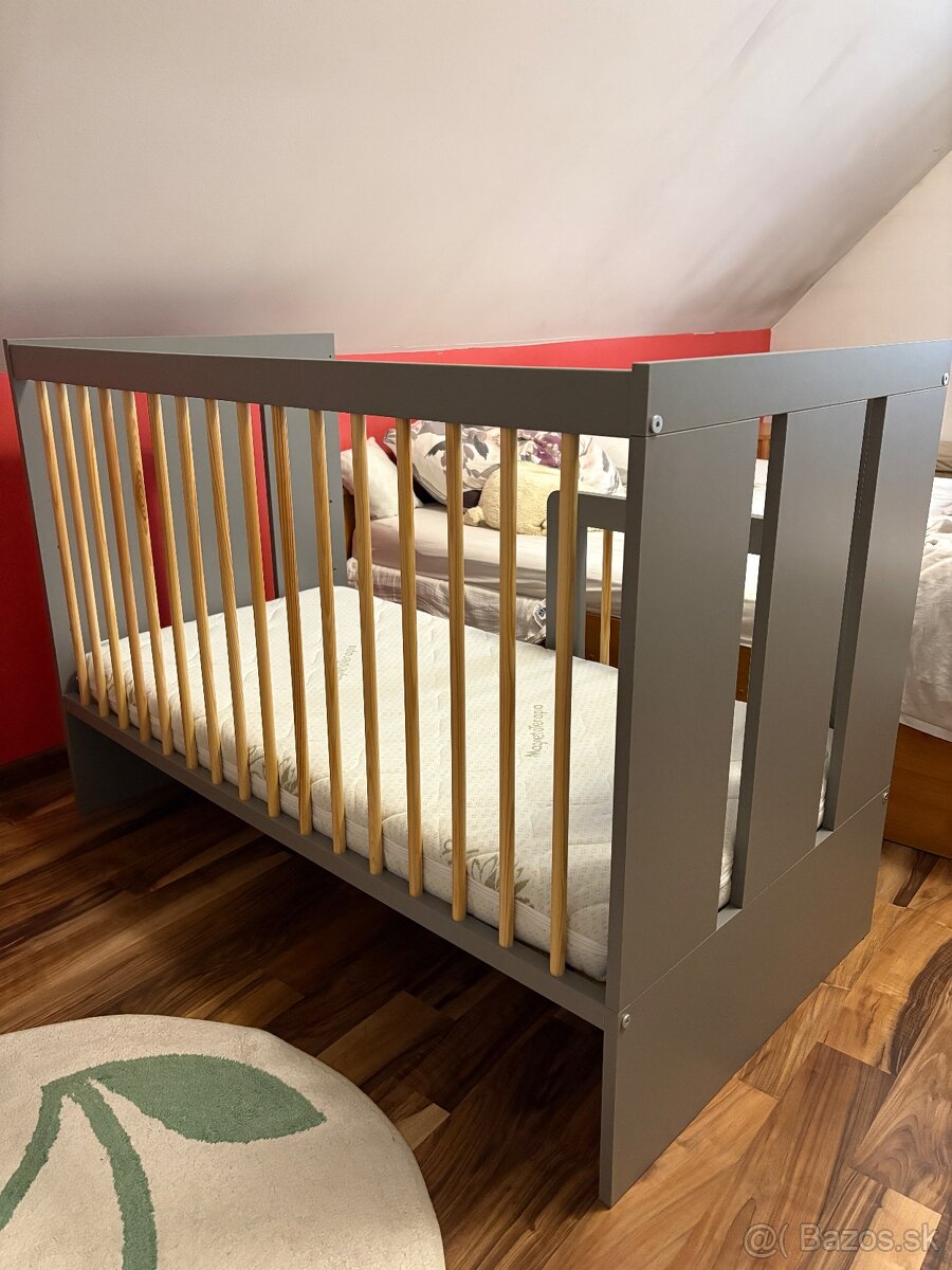 Detská postielka + matrac - 2