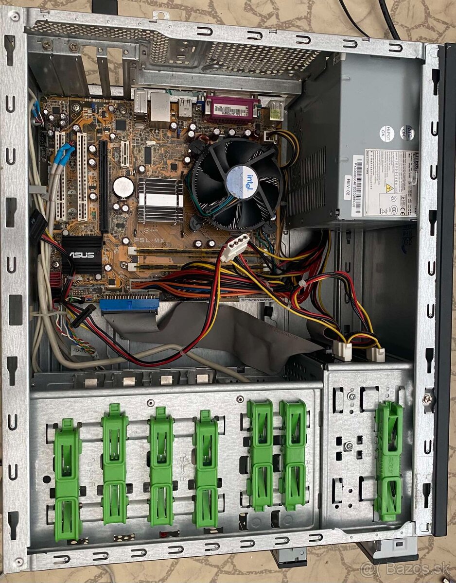 Predám kancelárski pc z win 11 intel core 2 duo bez ram - 2