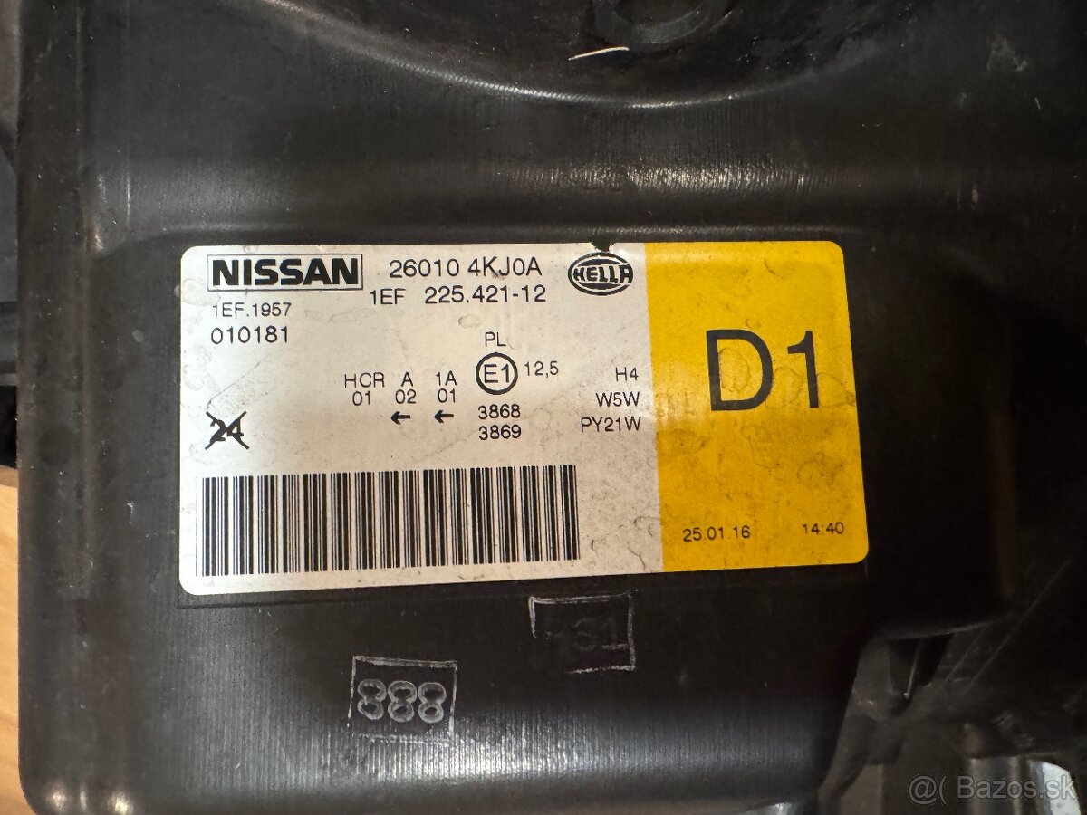 Predné svetlá Nissan Navara - nové Originál Nissan - 2