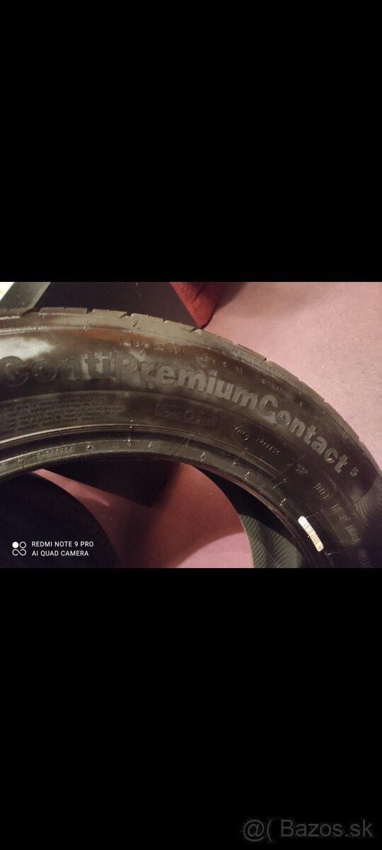 Predam letne pneumatiky 215 55 R17 - 2