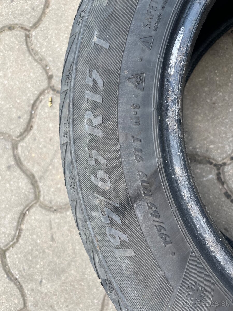 Predám 4ks pneumatiky 195/65 R15 - 2