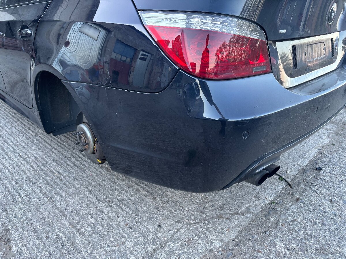 Zadný Nárazník bmw e60 m packet - 2