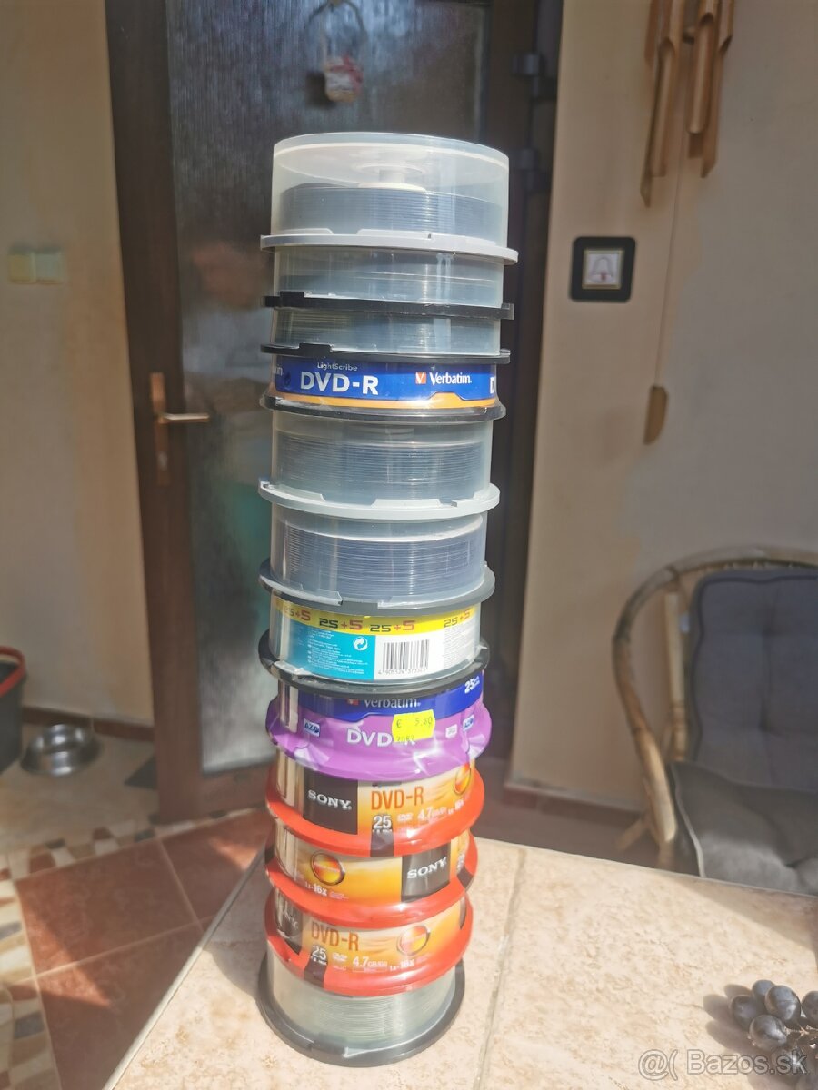 Predám nepoužité DVD aj zabalené - 2
