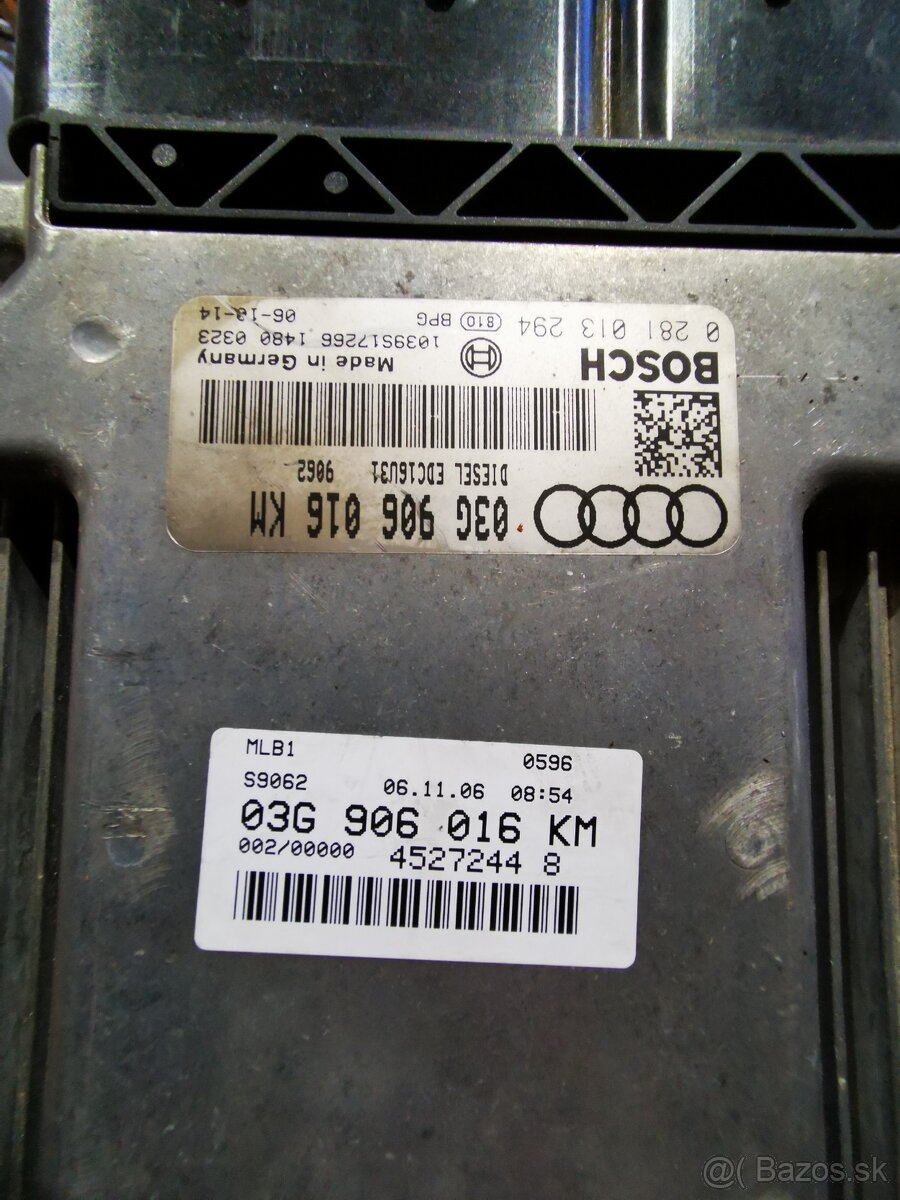 Riadiaca jednotka audi a4 b7 2.0 tdi - 2