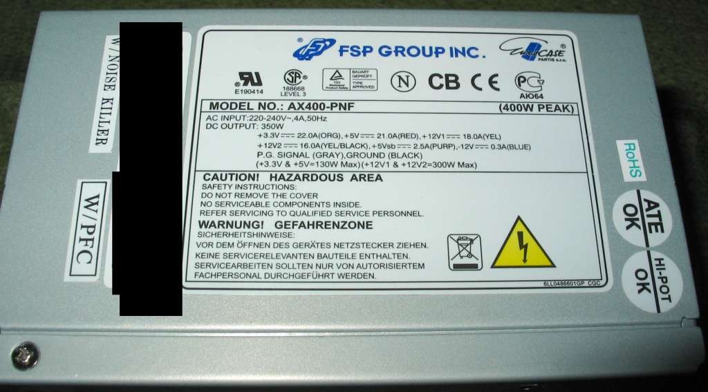 ATX zdroj Fortron FSP AX400-PNF - 2