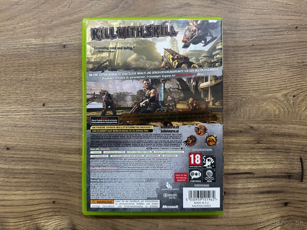Hra XBOX 360 - Bulletstorm - 2