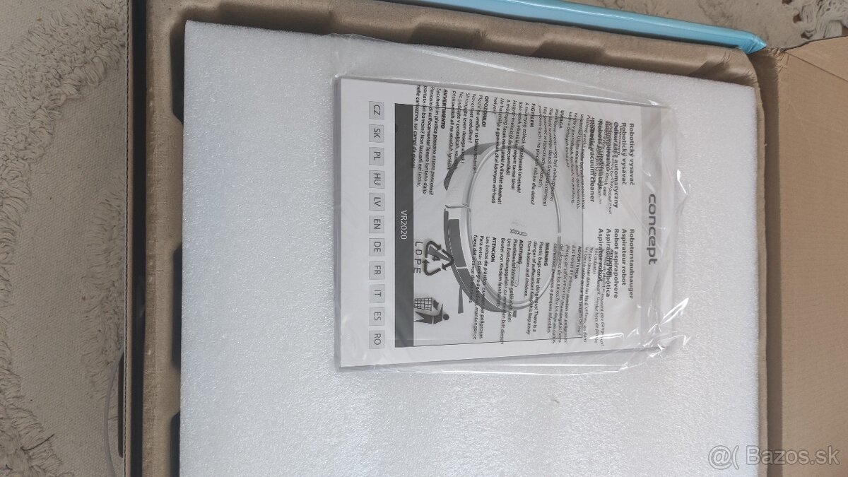 Robotický vysávač - nový - 2