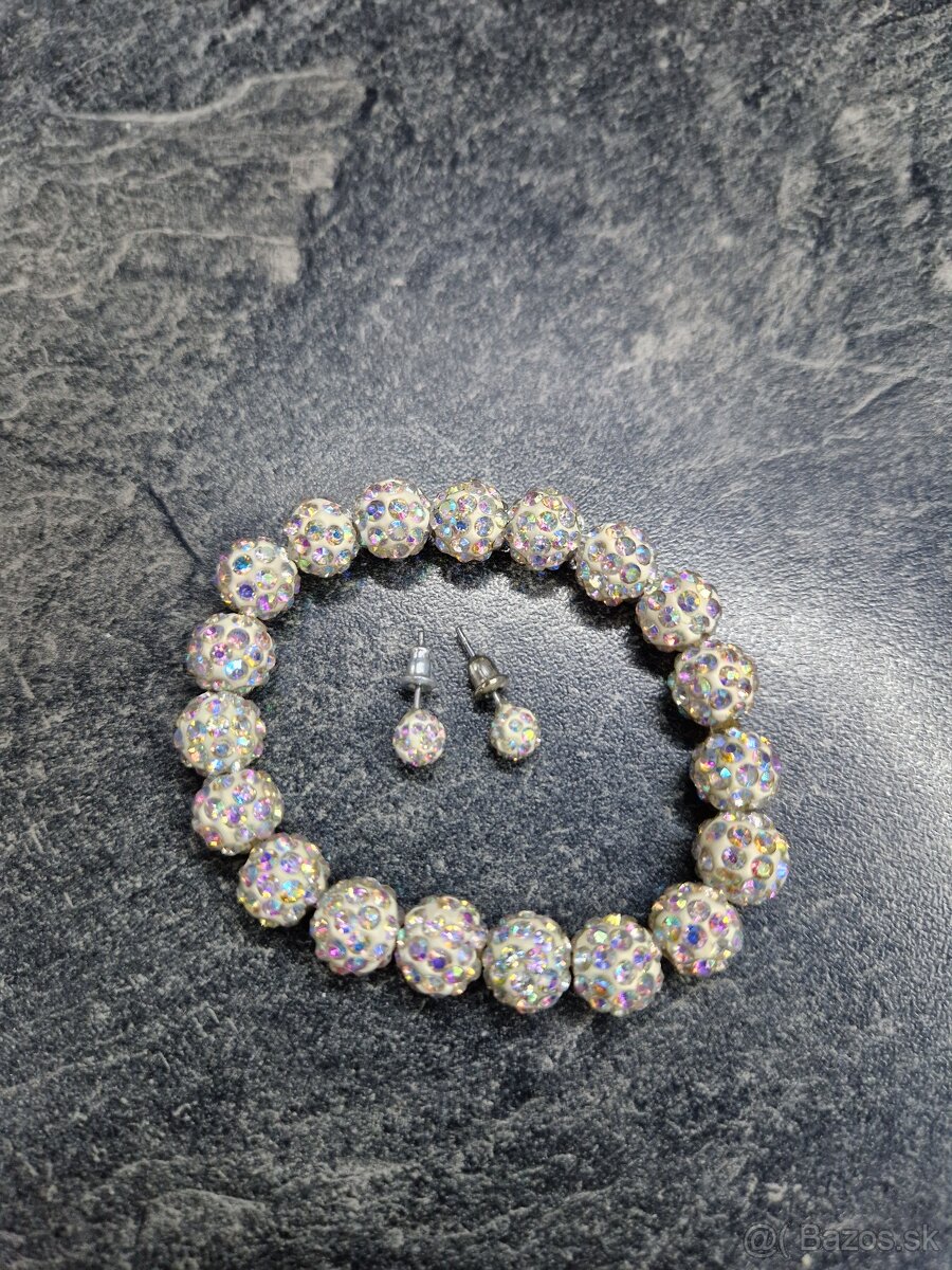 Set náramok a náušnice - 2