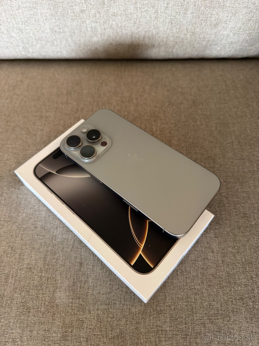 Iphone 16 Pro 265 GB Šedý - 2