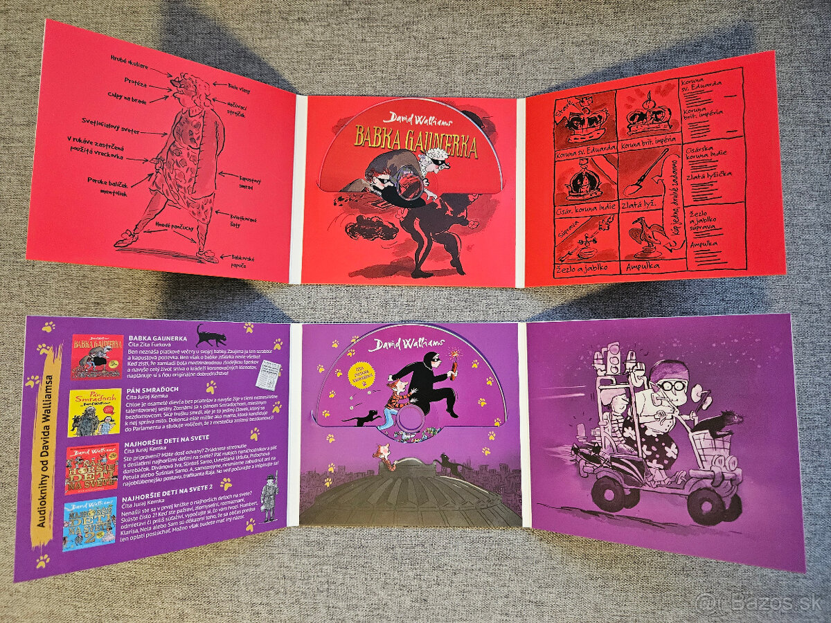 Detské audioknihy na CD, hudobné CD a DVD - 2