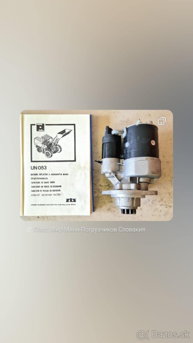 Štartér UN 053, UNO 180 - 2