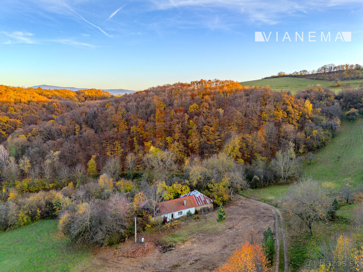 IBA U NÁSNa predaj dom v krásnom prostredí, Haluzice, 775m2 - 2