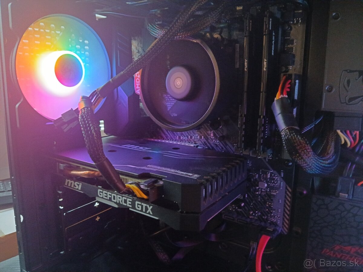 Herný PC GTX 1660 Super / Ryzen 5 5500 / 16GB RAM / 1TB SSD - 2