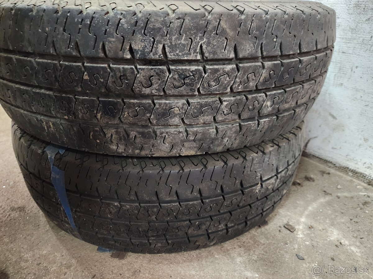 Predám letné pneumatiky 195/65r16c - 2