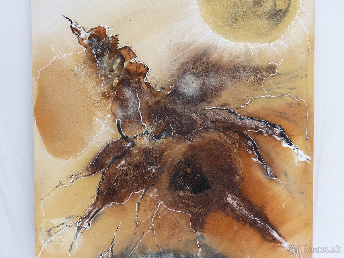 Obraz – Abstraktné umenie – Slnečná energia - 2