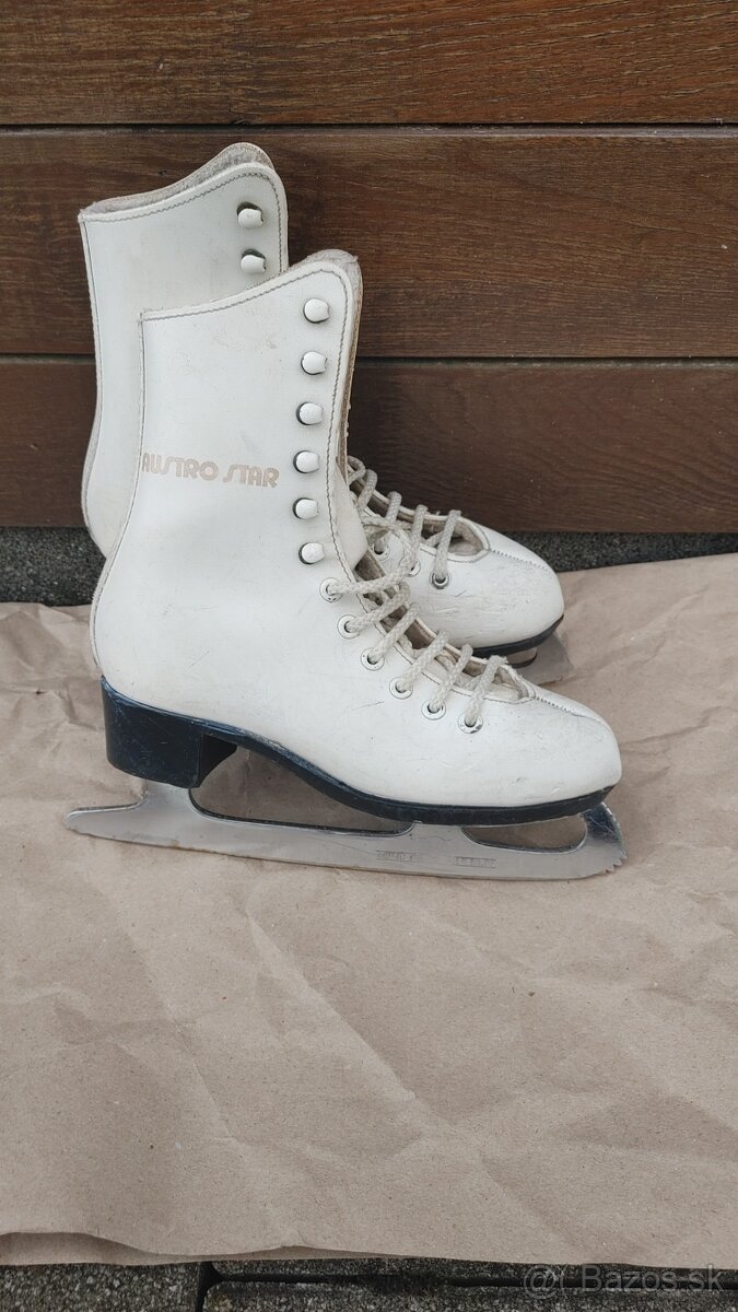 Dievčenské kožené korčule - 2