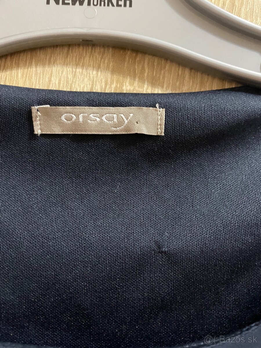 Predám modré šaty zn. Orsay veľ. 34 - 2
