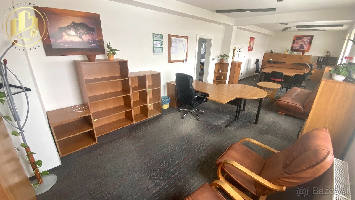 Kancelária na prenájom, Poprad - Východ - 2