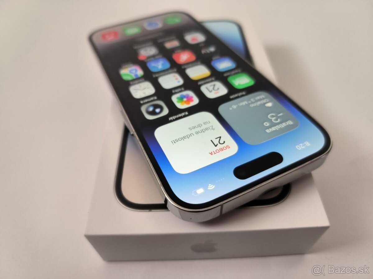 apple iphone 14 PRO 128gb Starlight / Batéria 100% - 2