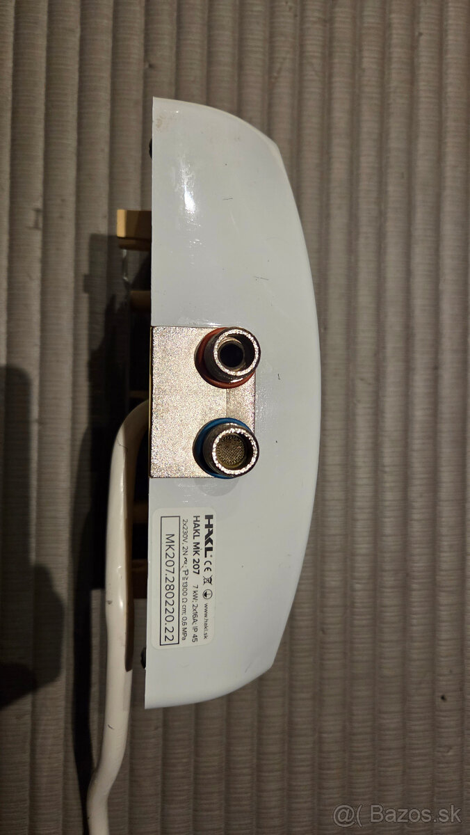 Predám 2 fazovy prietokovy ohrievač HAKL - 2