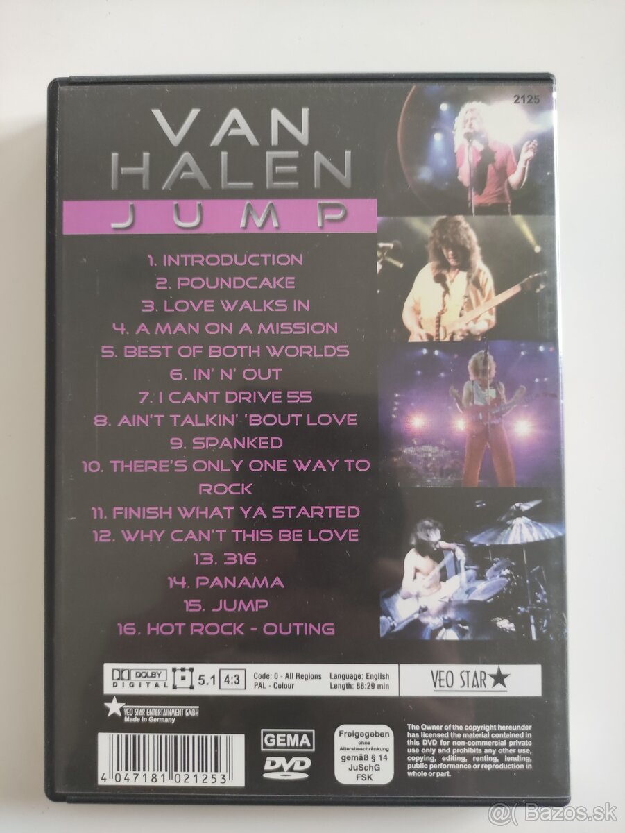 DVD Van Halen - 2