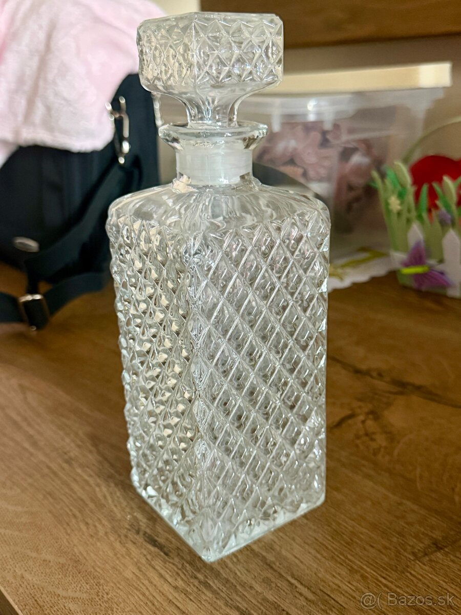 Kryštálová karafa na whisky - 2