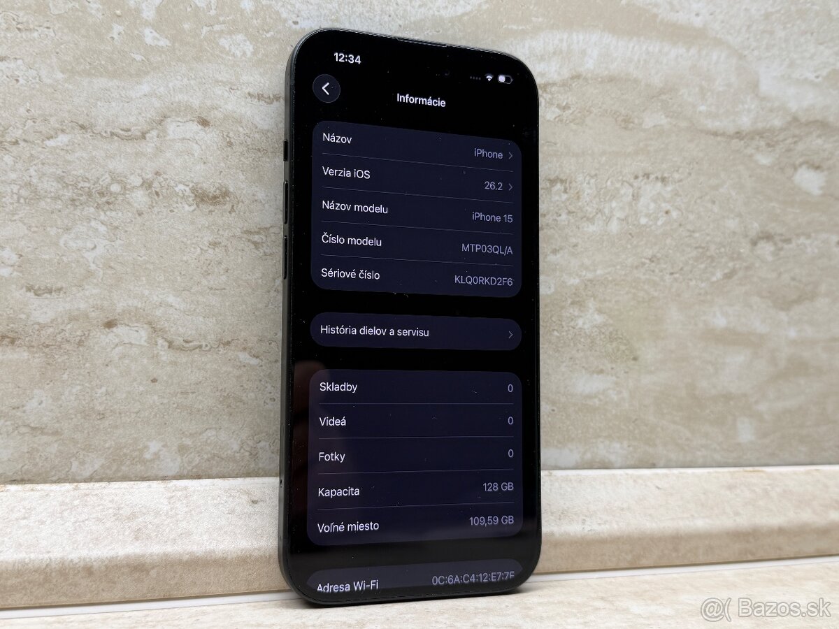 iPhone 15 128GB Black - 2