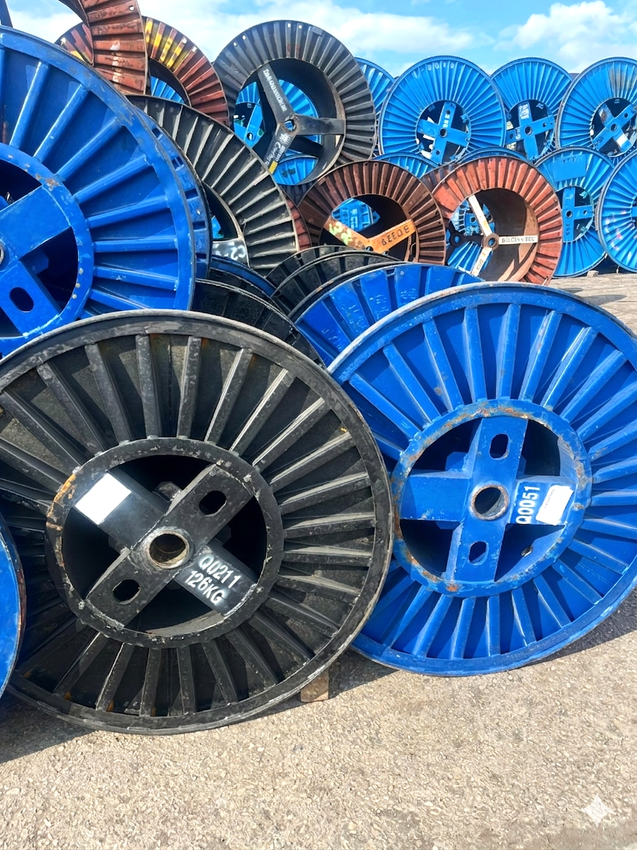 Kovové káblové bubny (200 ks) - 2