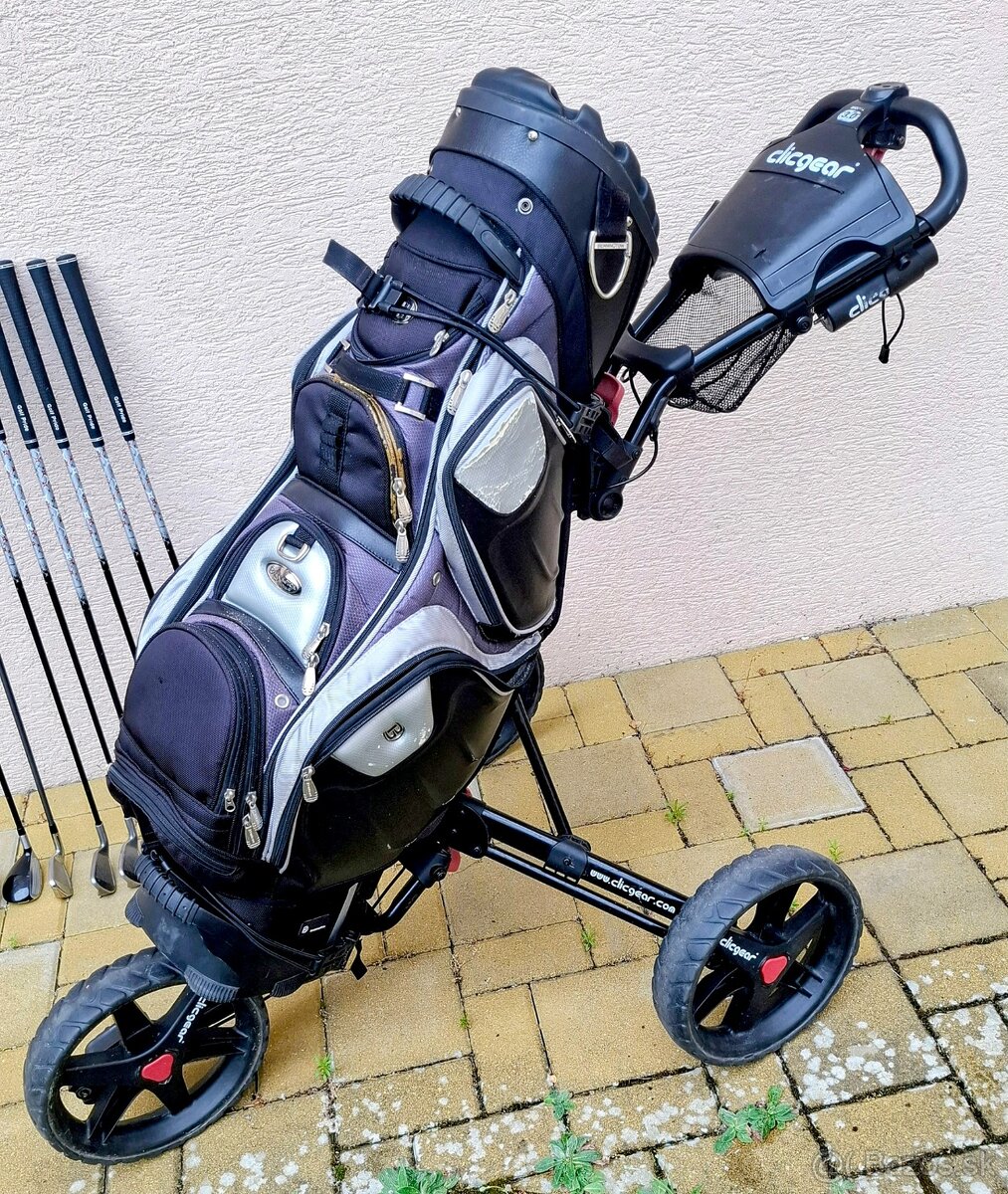 Predám palice + bag + vozík - 2