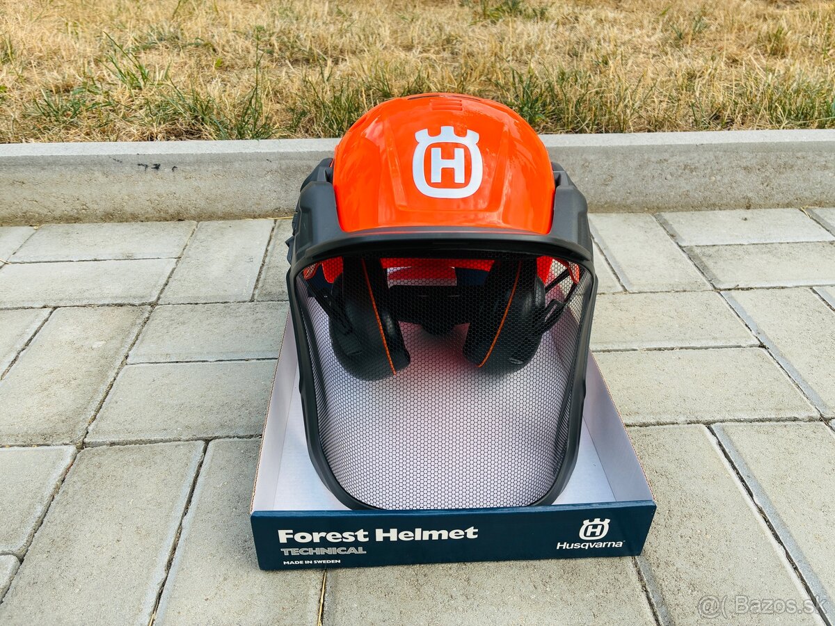 Pilčícka prilba Husqvarna Forest Helmet Technical - 2