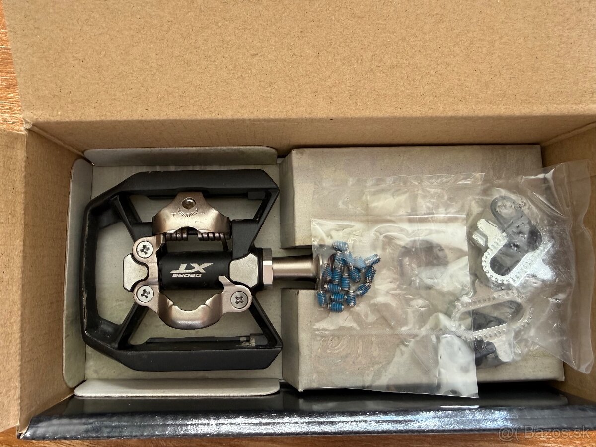 Shimano Deore XT PD-T8000 SPD + platforma - 2