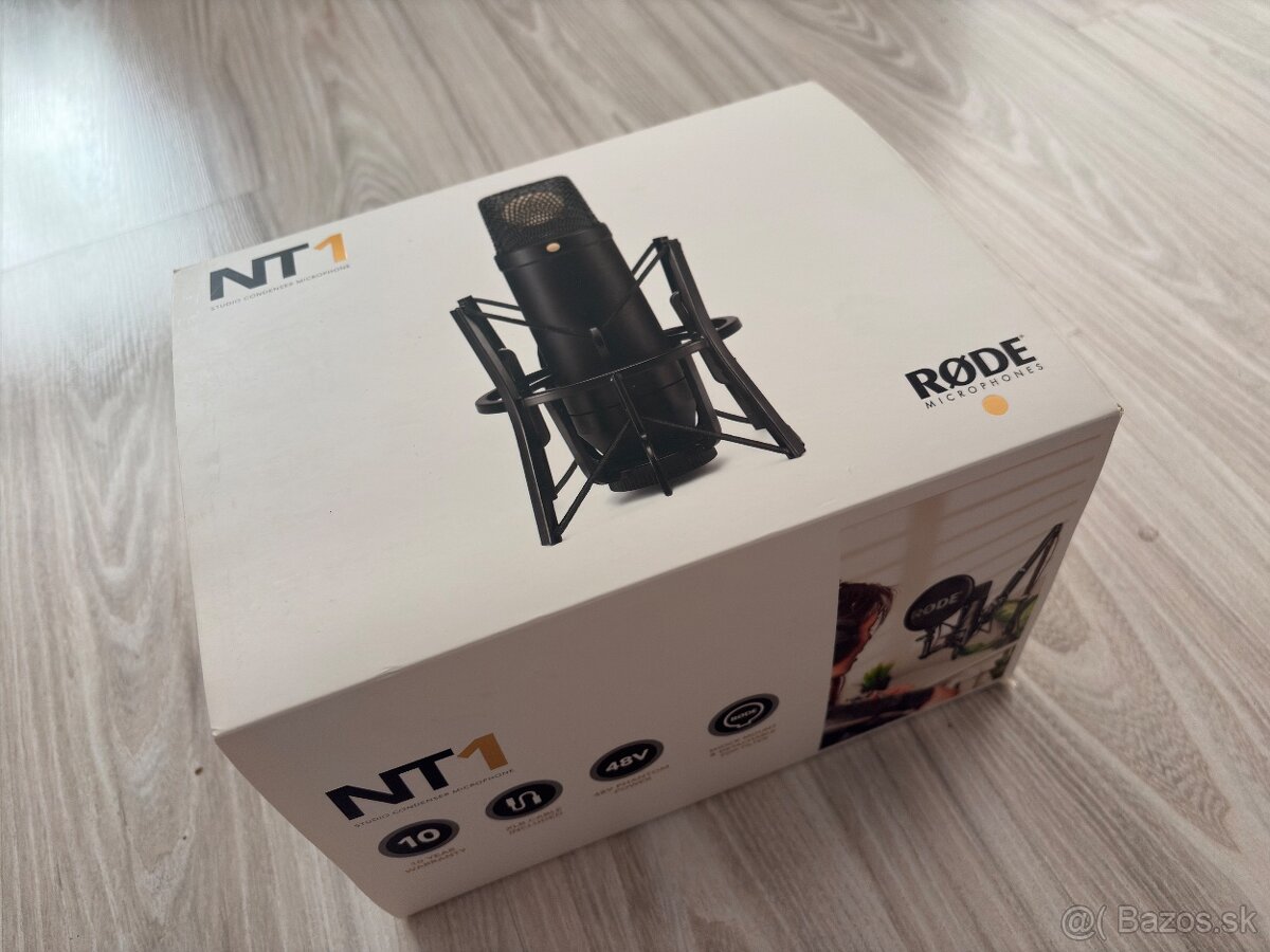 Štúdiový mikrofón RØDE NT1 TOP STAV - 2