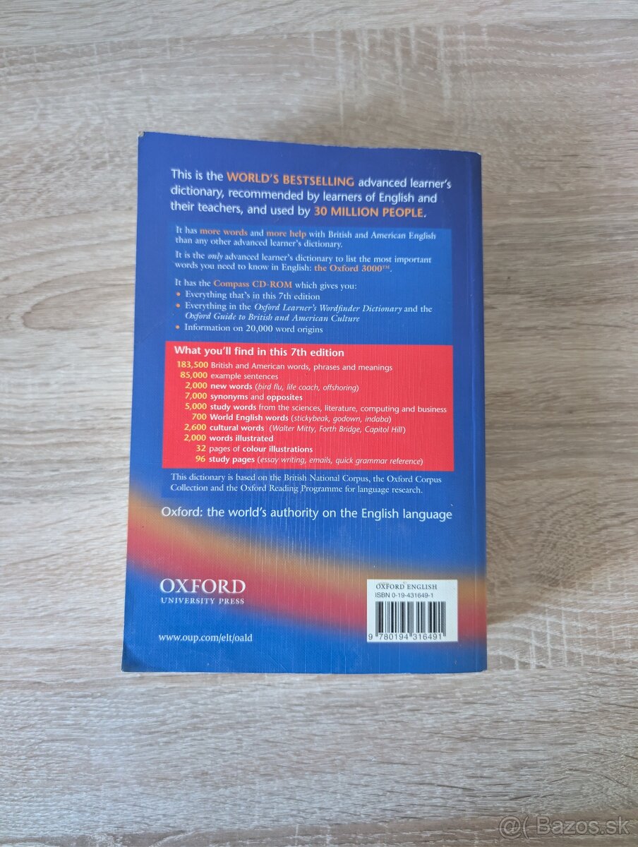 Oxford Advanced Learner’s Dictionary – 7th Edition - 2