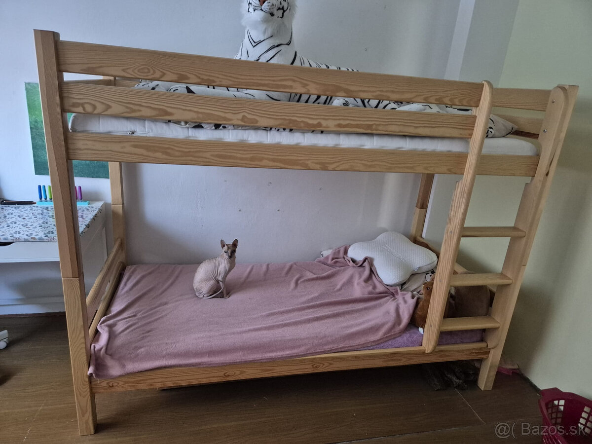 Poschodová posteľ pre deti 90x200 - 2