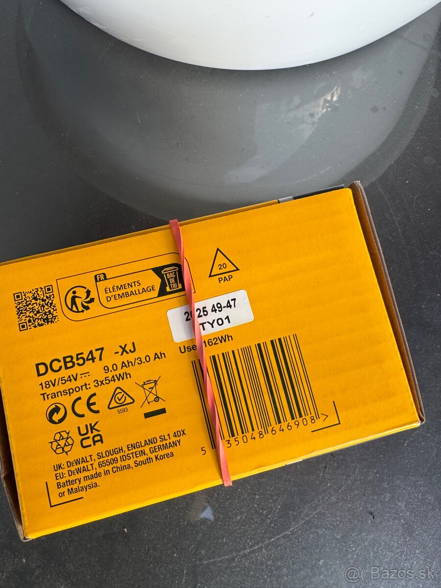 Bateria Dewalt 54V 9.0ah nova - 2