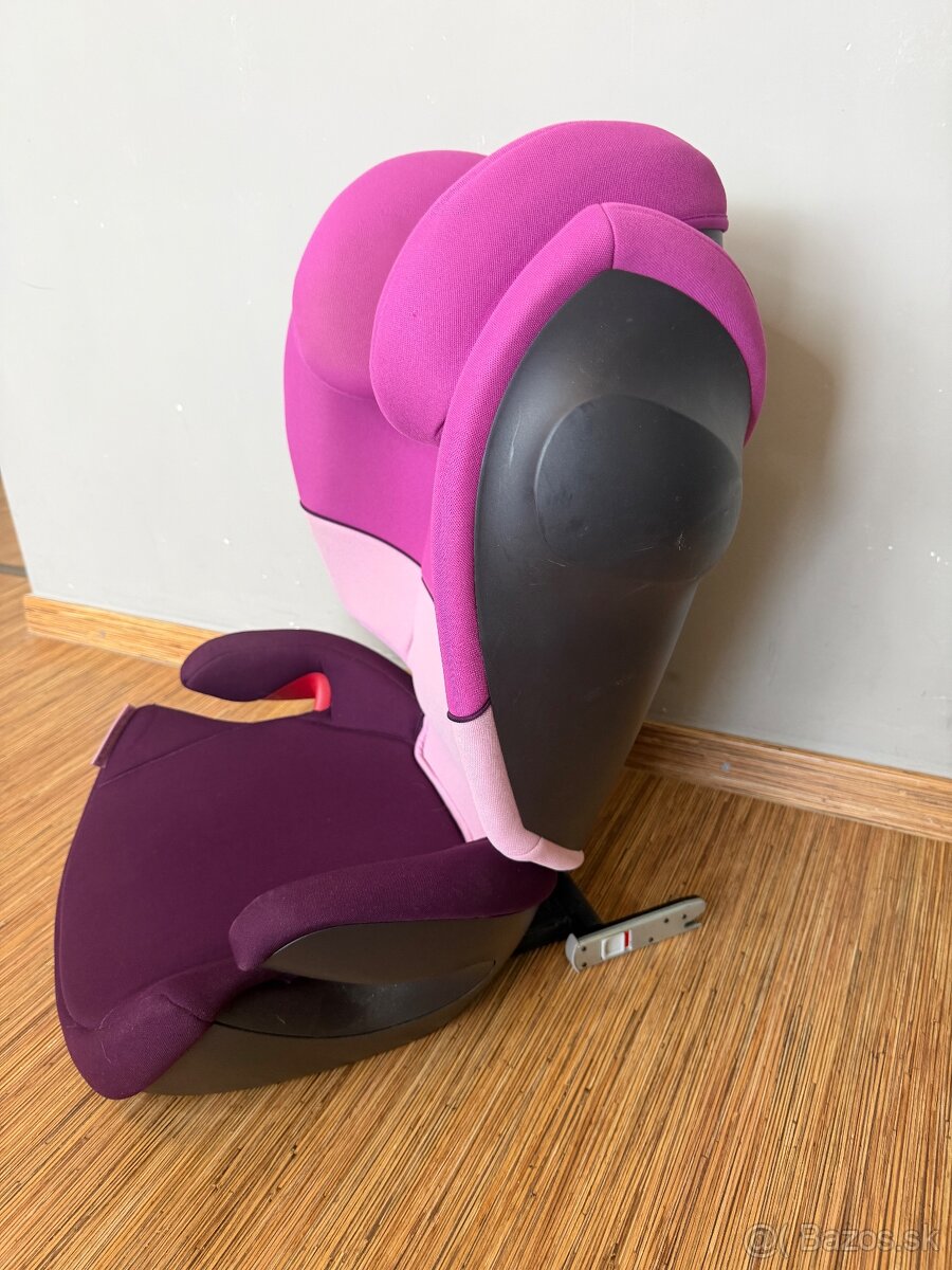 Autosedačka Cybex solution M-fix SL/purple ranu - purple 15- - 2