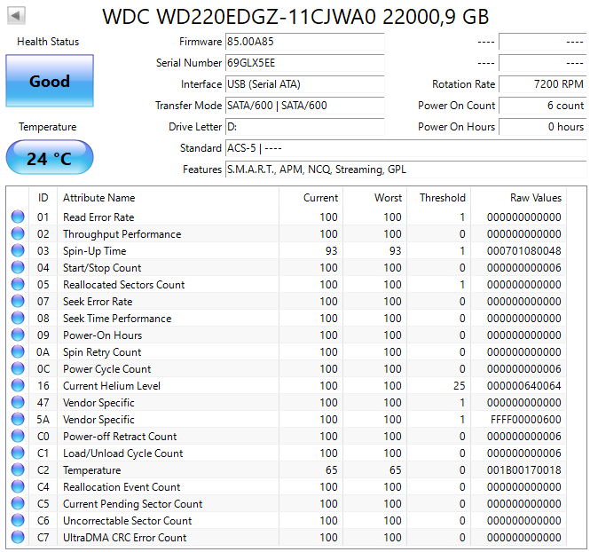 3,5" externý HDD WD Elements Desktop 22TB - 2