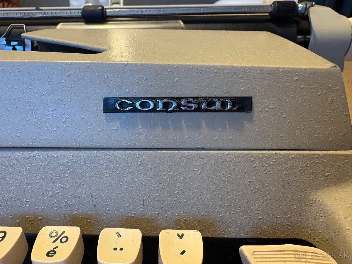 Písací stroj Consul - 2