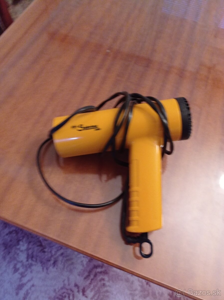 Retro fén žltý - 2 ks - 2