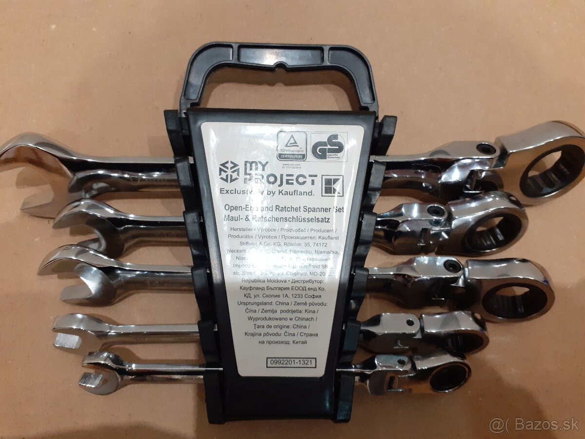 Očkoploché račňové kľúče klbové - 2