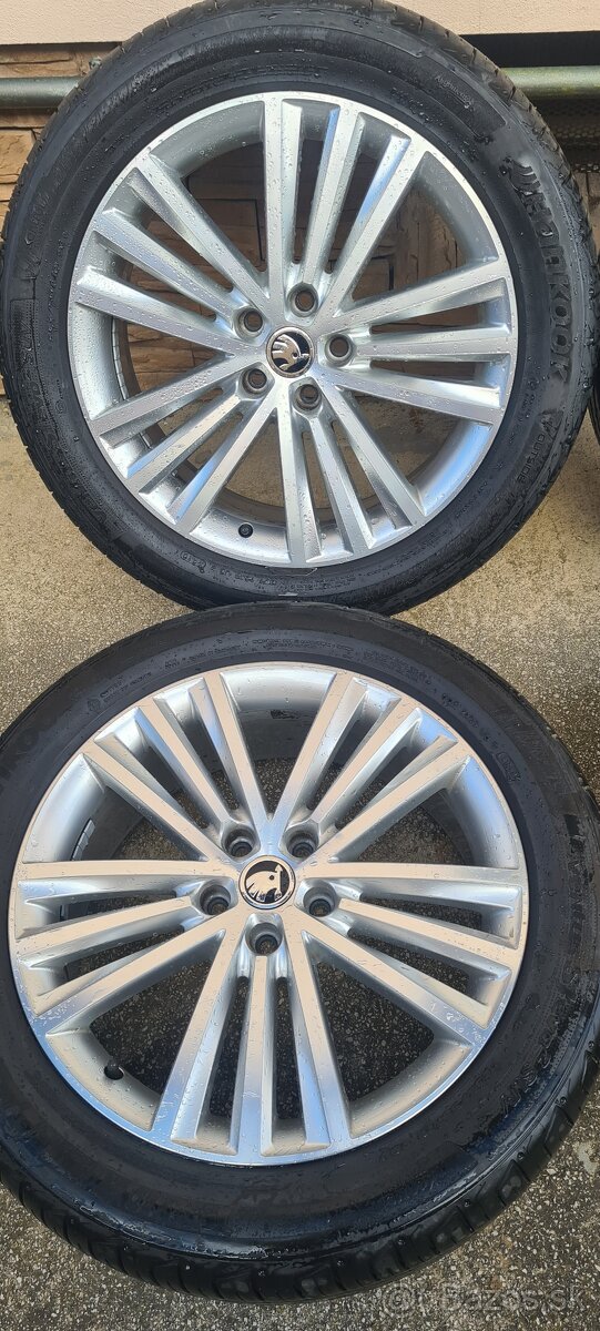 alu disky škoda sirius 8jx19 et 43 kodiaq - 2