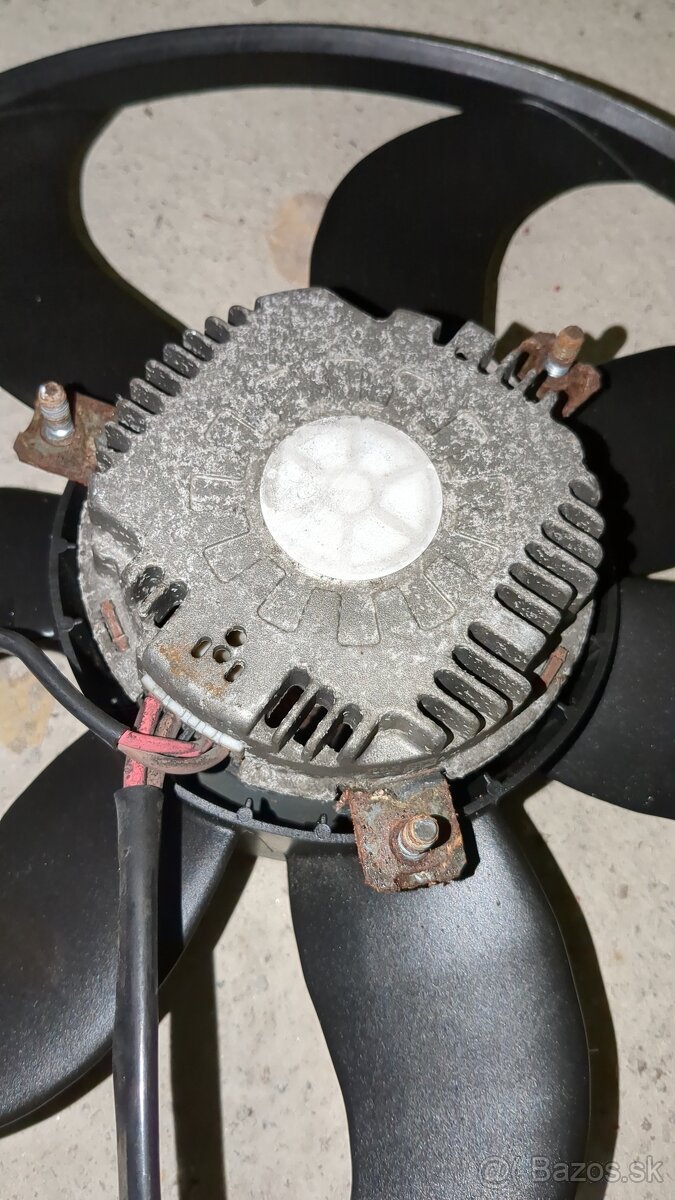 Ventilátor chladiča Brose VW group Original, treba opravit - 2