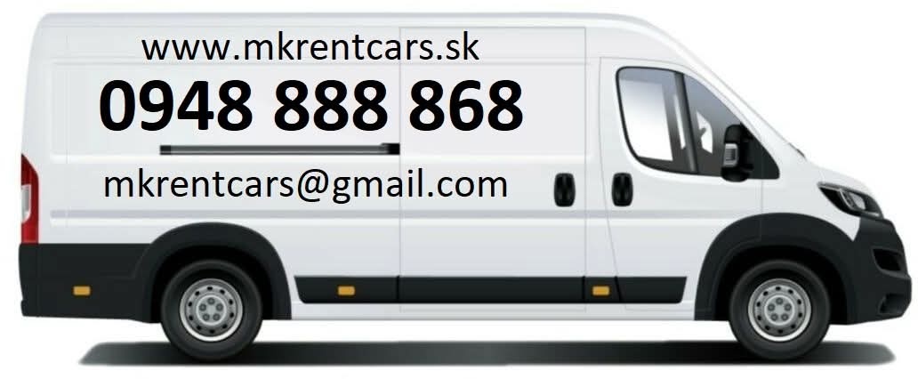 Prenájom dodávok - 2