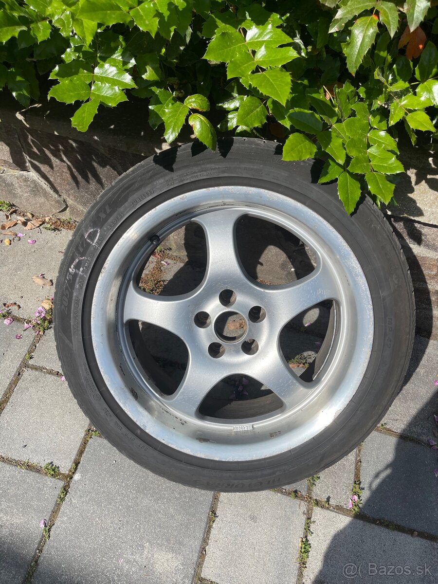 Predám kolesá Brock 5x100 R17, ktoré boli na SEAT León 1. - 2