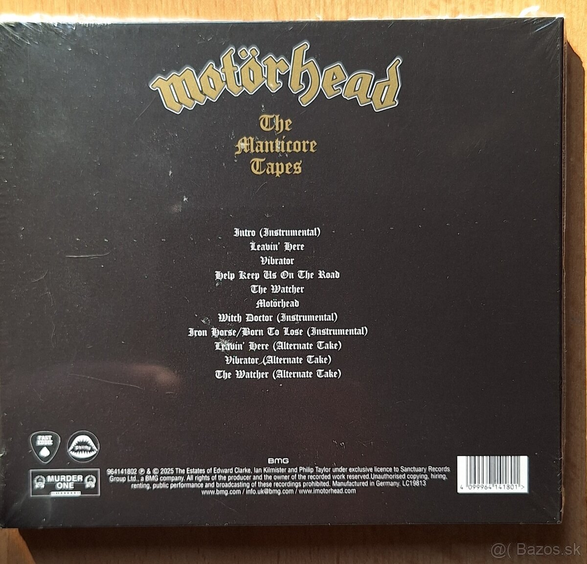 Motörhead -The Manticore Tapes - 2