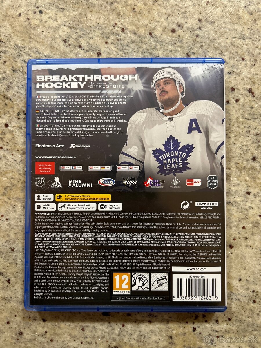 NHL 2022, PS5 - 2